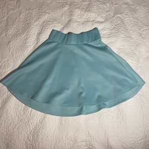 Blue circle skirt